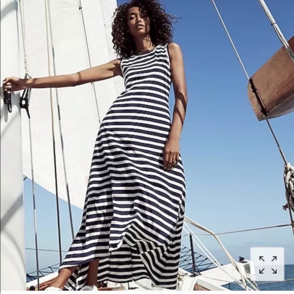 J. Crew maxi dress small